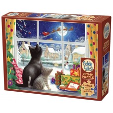 Cobble Hill Jigsaw Puzzle: Waiting For St. Nick